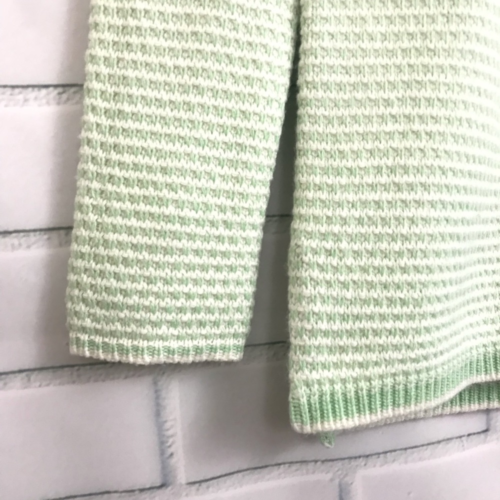 J Crew sweater merino wool XXS green mint light - Picture 6 of 8
